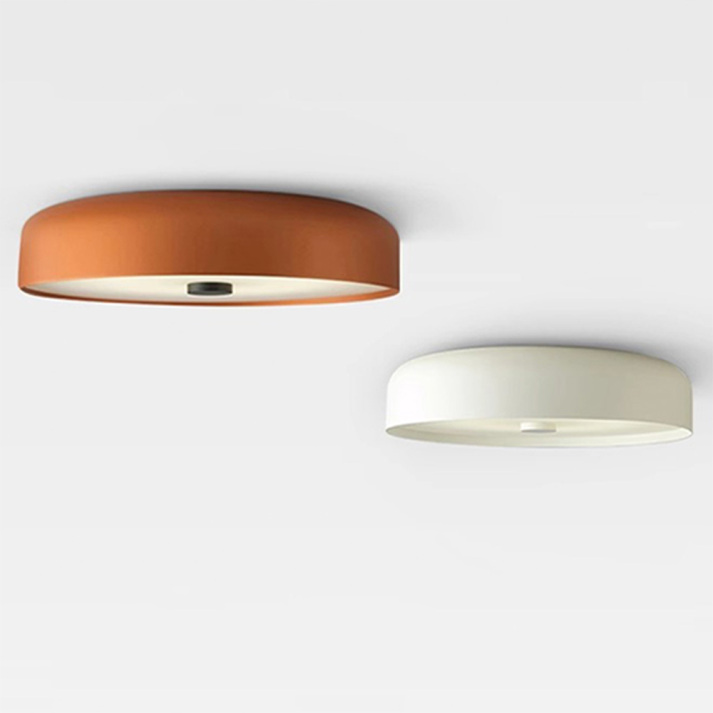 Nordic Retro Ceiling Light, Scandinavian LED Flush Mount Lamp, Warm Ceiling Light for Living Room, Bedroom and Hallway