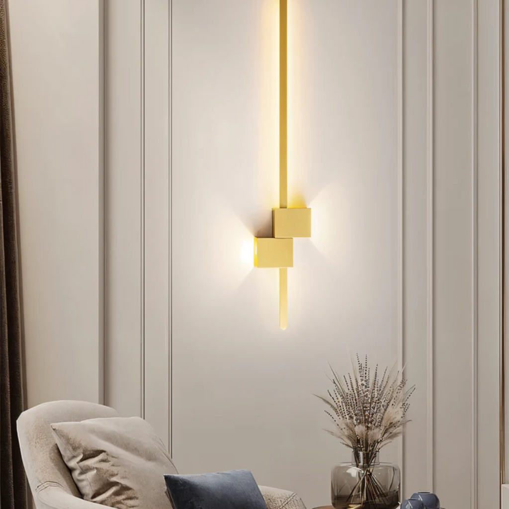 LED Wall Light, Minimalist Integrated LED Wall Sconce, Clean Line Wall Washer for Living Room, Bedroom, Hallway and Stairs