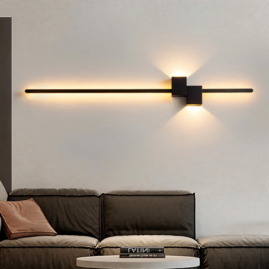 LED Wall Light, Minimalist Integrated LED Wall Sconce, Clean Line Wall Washer for Living Room, Bedroom, Hallway and Stairs