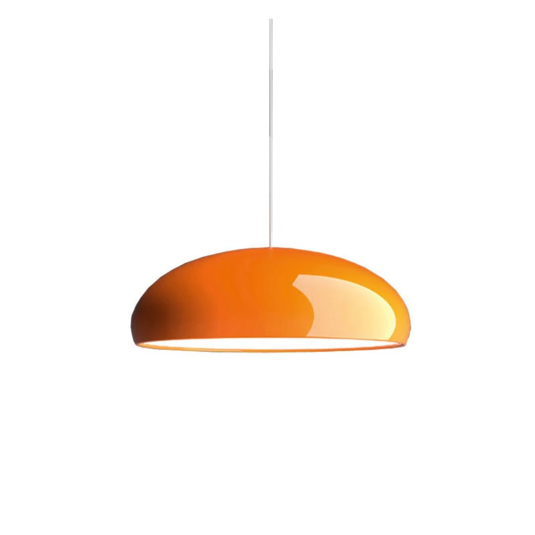 Horus Pendant Light, Minimalist Brushed Metal Ceiling Light, Concealed Fitting Hanging Lamp for Dining Room, Kitchen Island and Hallway