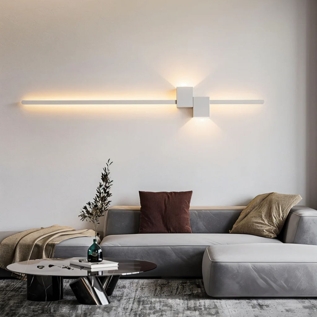 LED Wall Light, Minimalist Integrated LED Wall Sconce, Clean Line Wall Washer for Living Room, Bedroom, Hallway and Stairs