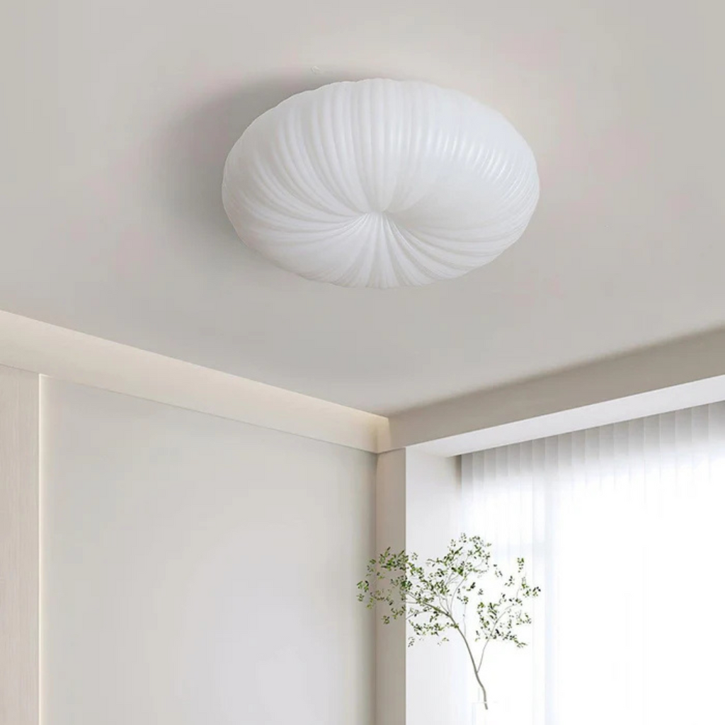 Olara Ceiling Light, Minimalist LED Flush Mount Ceiling Lamp, Warm Low Ceiling Light for Living Room, Bedroom, Hallway and Kitchen