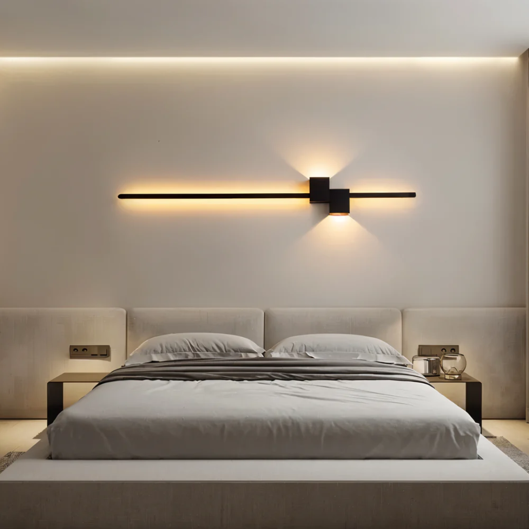LED Wall Light, Minimalist Integrated LED Wall Sconce, Clean Line Wall Washer for Living Room, Bedroom, Hallway and Stairs