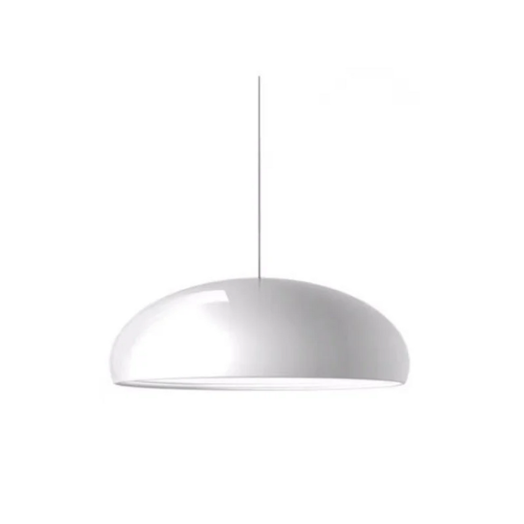 Horus Pendant Light, Minimalist Brushed Metal Ceiling Light, Concealed Fitting Hanging Lamp for Dining Room, Kitchen Island and Hallway