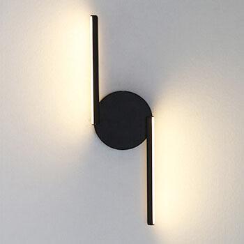 Curves Line LED Wall Light, Minimalist Continuous Arc LED Wall Washer for Living Room, Bedroom, Hallway and Stairwell
