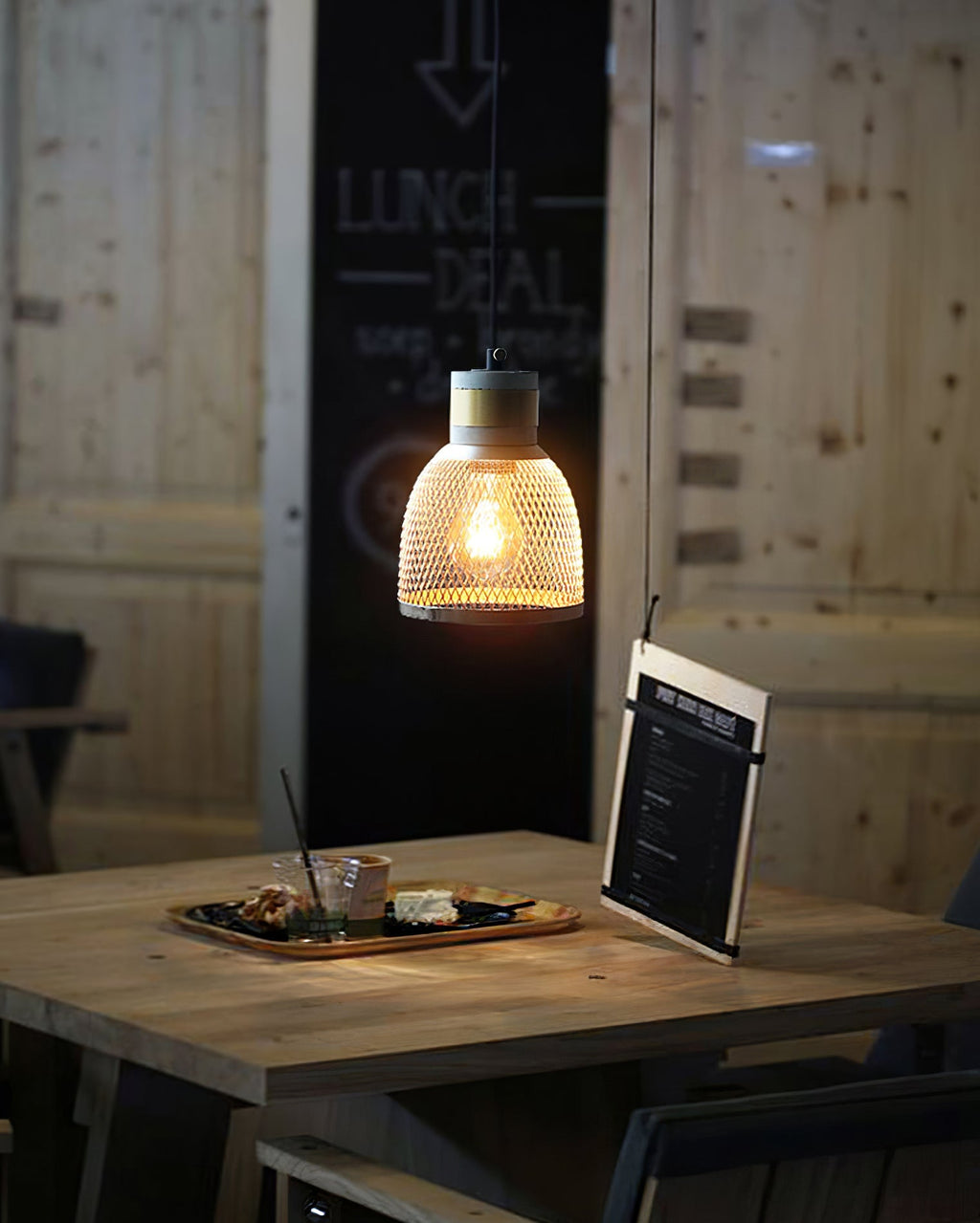 Urban Concrete Pendant Light, Industrial Marble Look Stone LED Hanging Lamp for Kitchen Island, Dining Room and Living Room