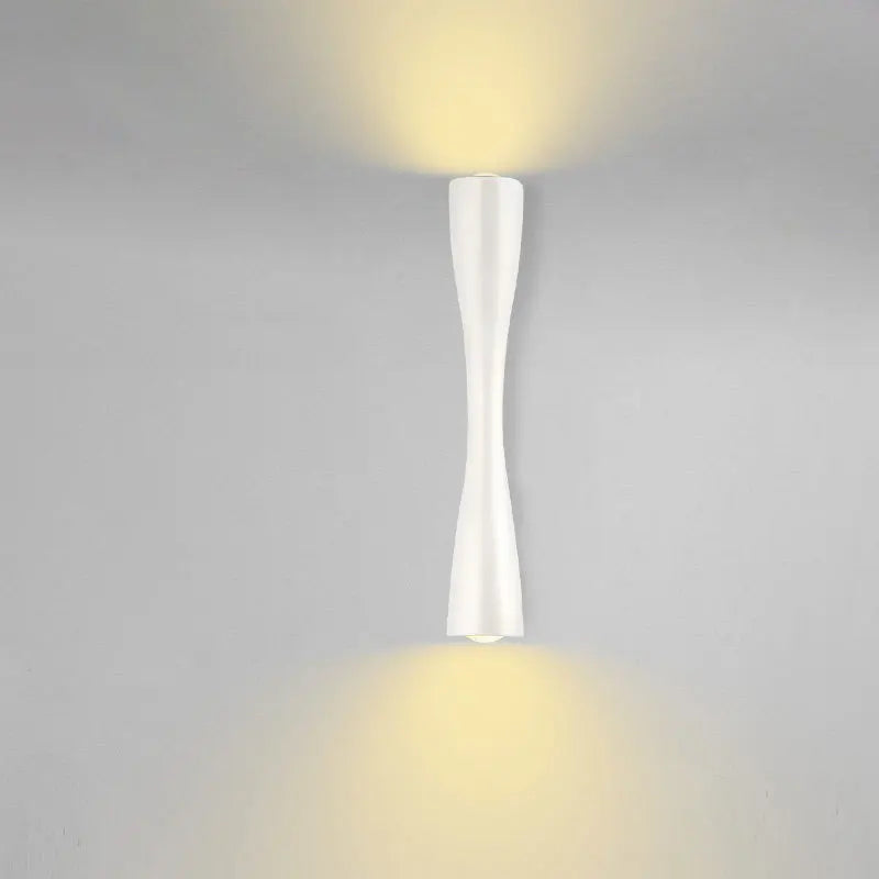 Modern Gold Wall Light, Scandinavian Waterproof Wall Lamp, Up and Down Accent Sconce for Living Room, Bedroom and Hallway
