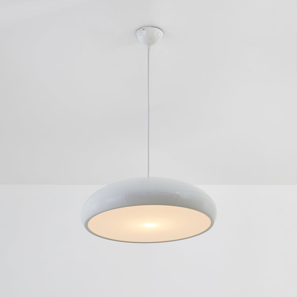 Lira Artistic Deco Pendant Light, Minimalist Brushed Metal Ceiling Hanging Lamp for Dining Room, Living Room and Hallway