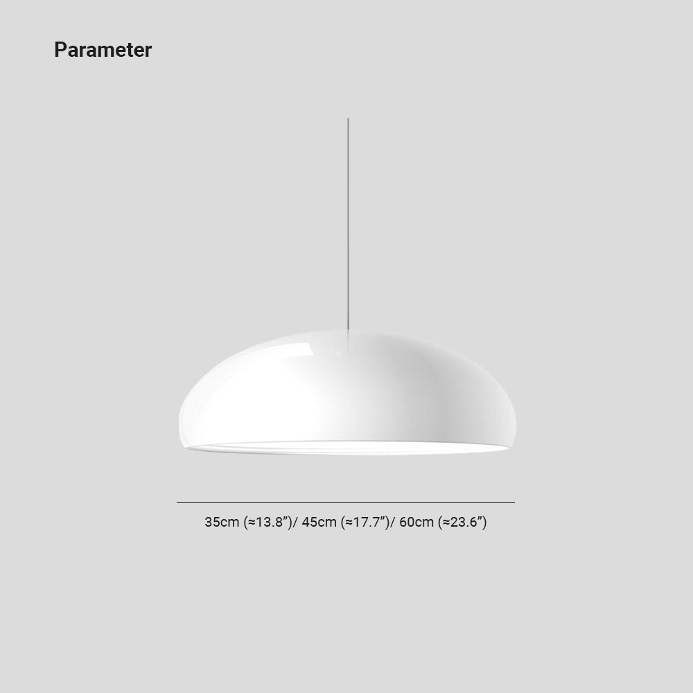 Lira Artistic Deco Pendant Light, Minimalist Brushed Metal Ceiling Hanging Lamp for Dining Room, Living Room and Hallway