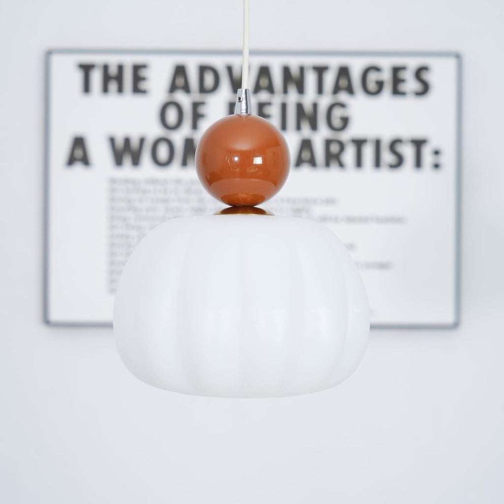 Yedra Pendant Lamp, Contemporary Resin Ceiling Light, Organic Round Hanging Lamp for Dining Room, Living Room and Bedroom