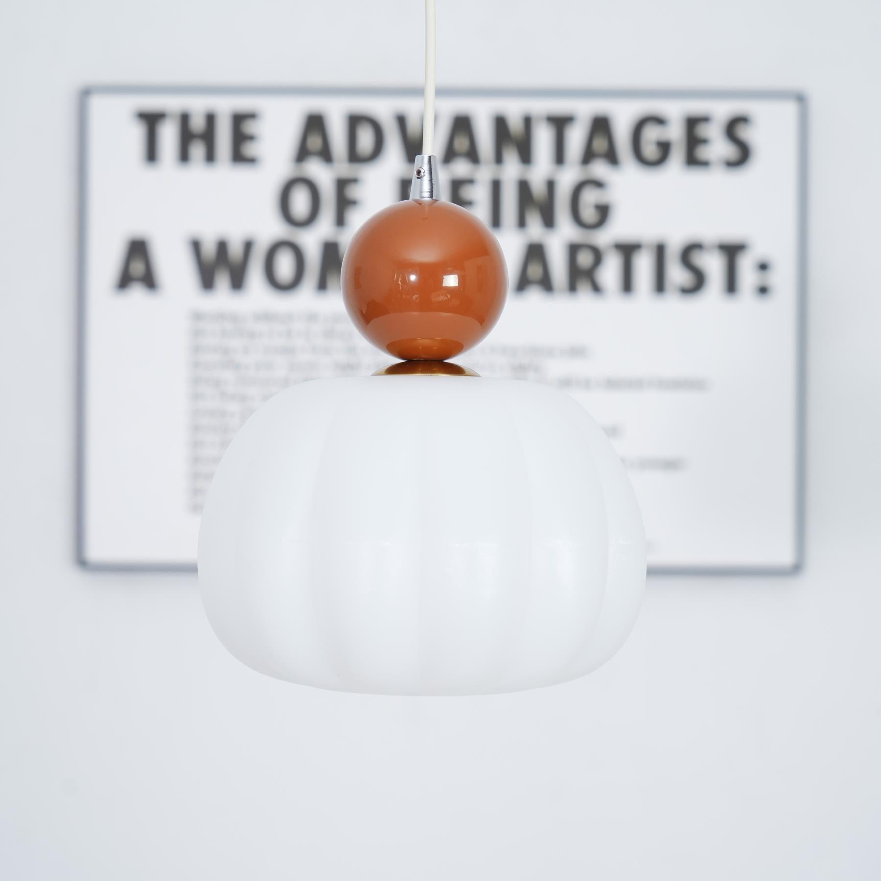 Yedra Pendant Lamp, Contemporary Resin Ceiling Light, Organic Round Hanging Lamp for Dining Room, Living Room and Bedroom