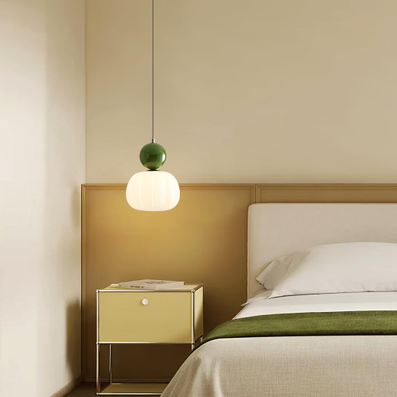Yedra Pendant Lamp, Contemporary Resin Ceiling Light, Organic Round Hanging Lamp for Dining Room, Living Room and Bedroom