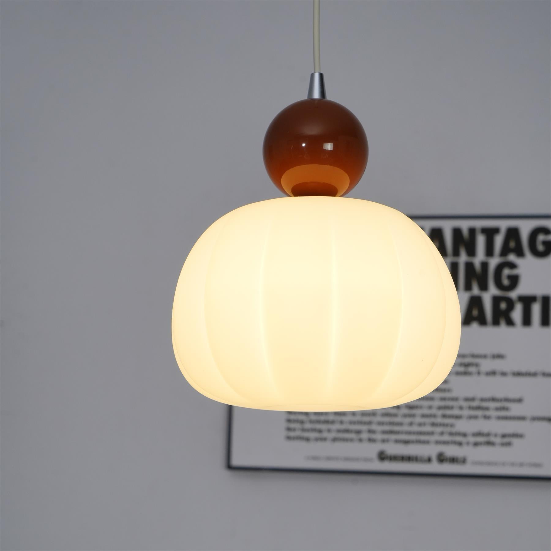 Yedra Pendant Lamp, Contemporary Resin Ceiling Light, Organic Round Hanging Lamp for Dining Room, Living Room and Bedroom