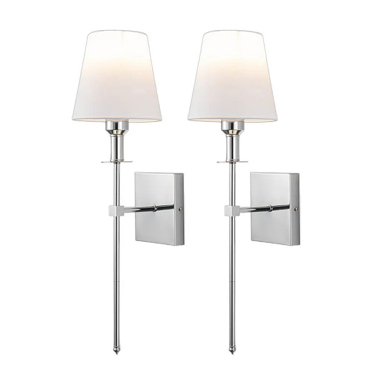 Rechargeable Wireless Wall Light 2 Pack, Contemporary Cordless Wall Sconces for Living Room, Bedroom, Hallway and Stairs