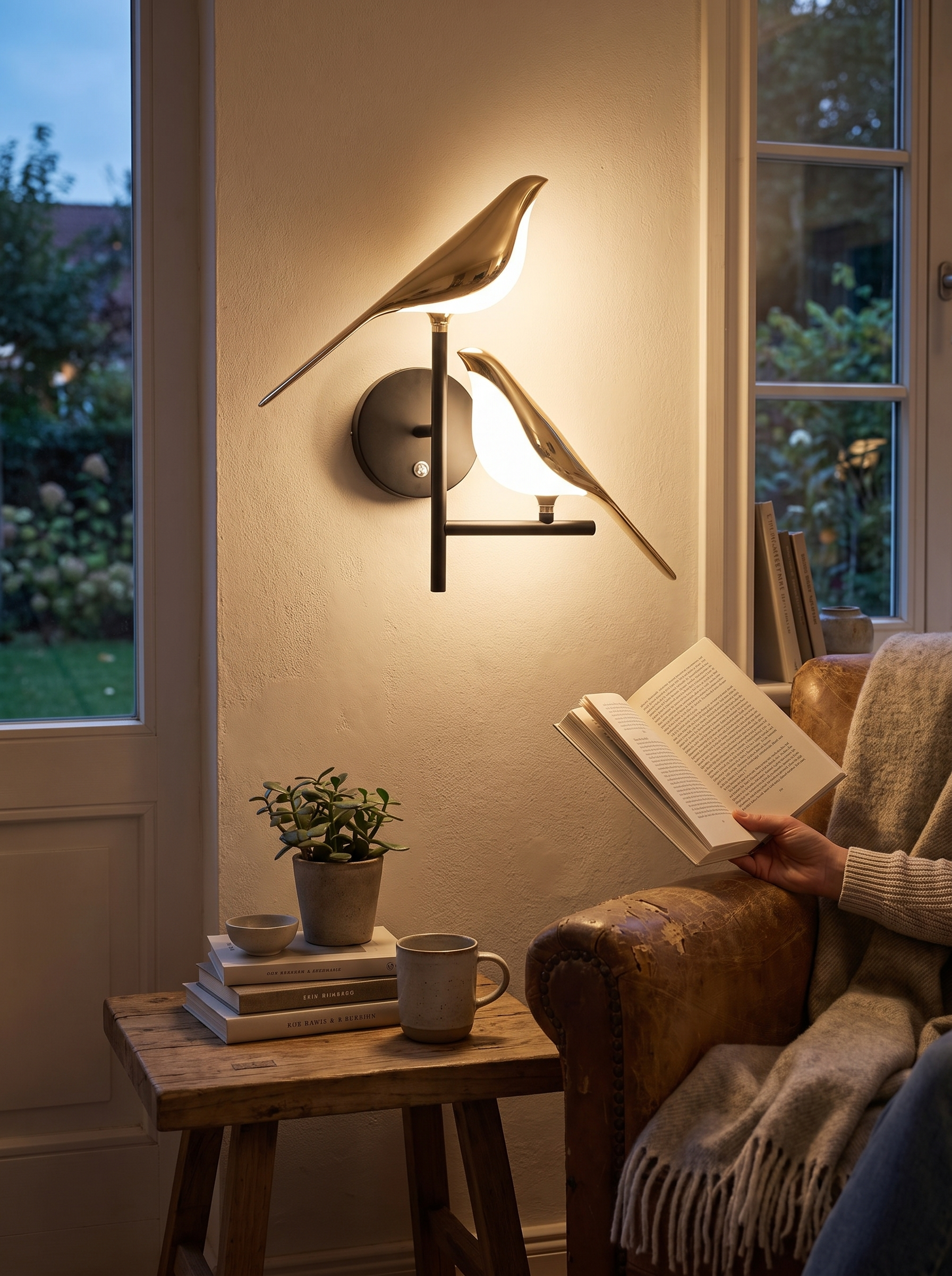 Golden Birdlight Wall Lamp lifestyle 1