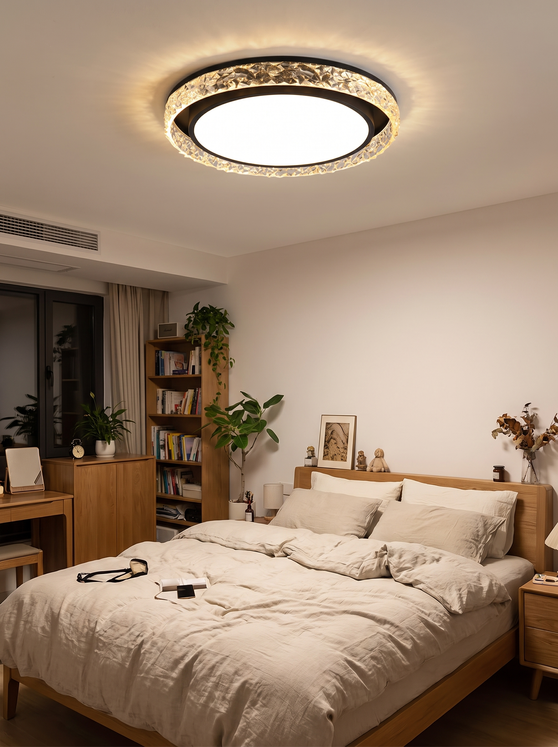 Crystal Halo LED Ceiling Light lifestyle 1