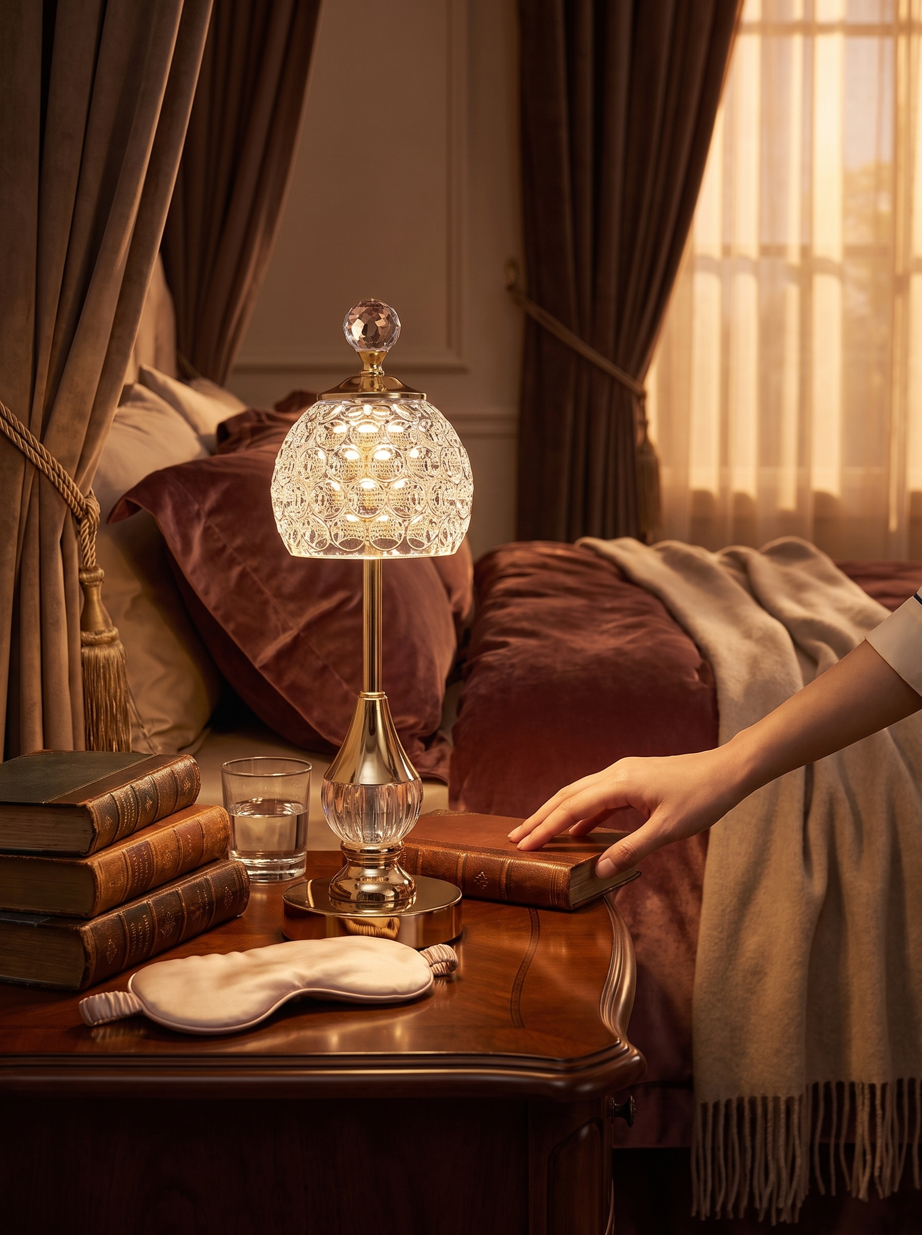 Crystal Touch Table Lamp lifestyle image 1