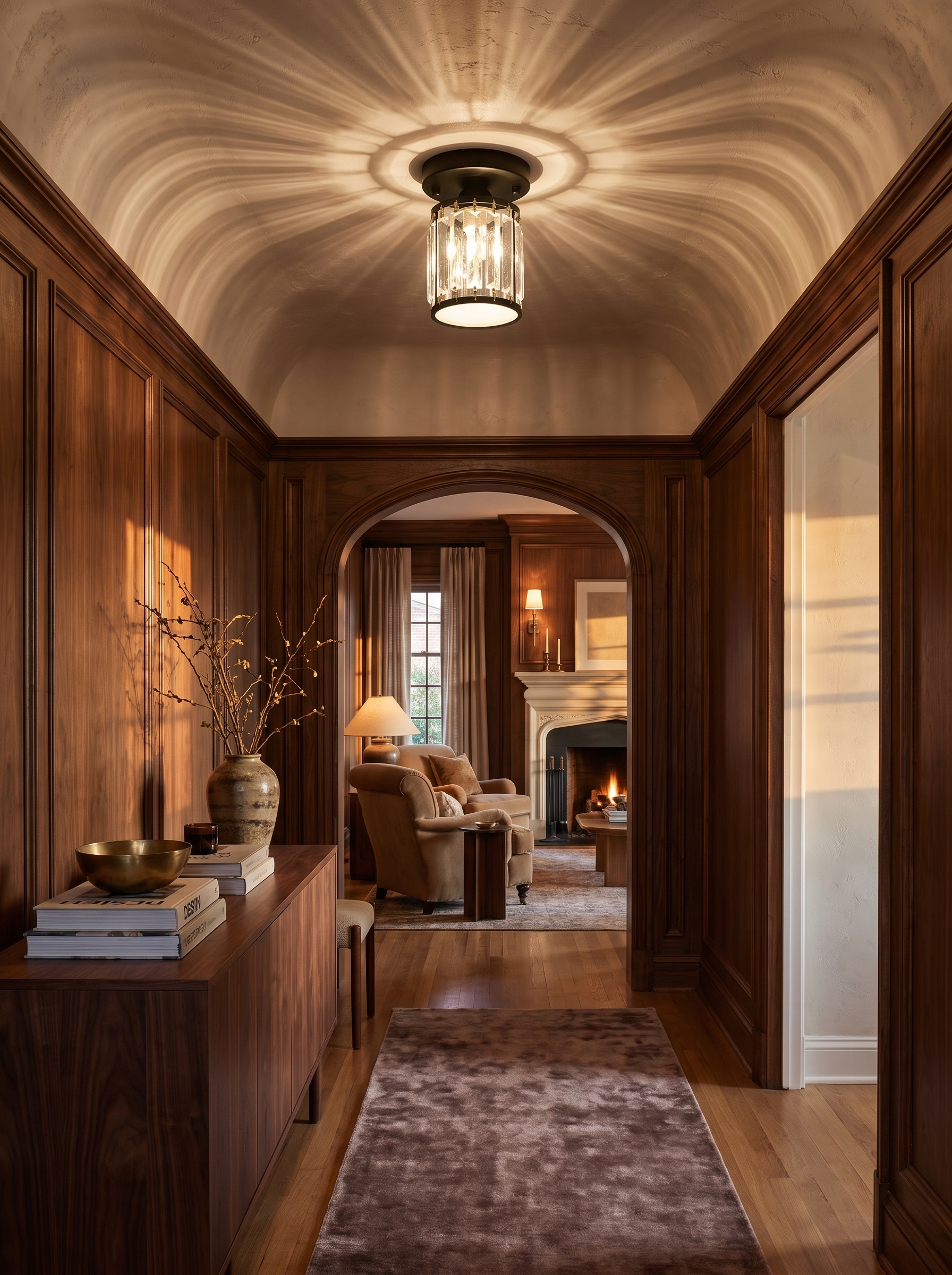 Crystal Foyer Ceiling Light lifestyle image 2