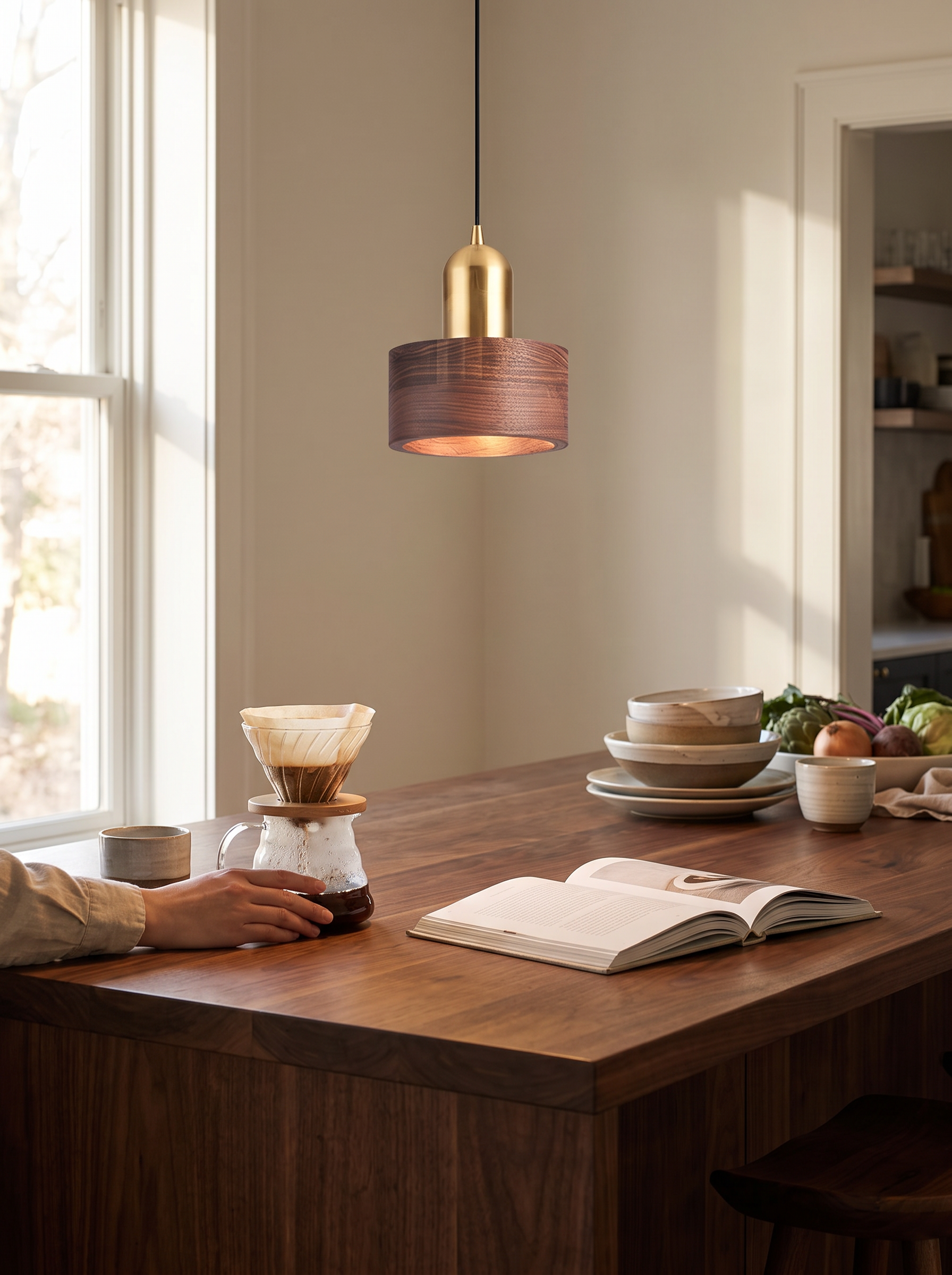Cylinder Pendant Light lifestyle image 1