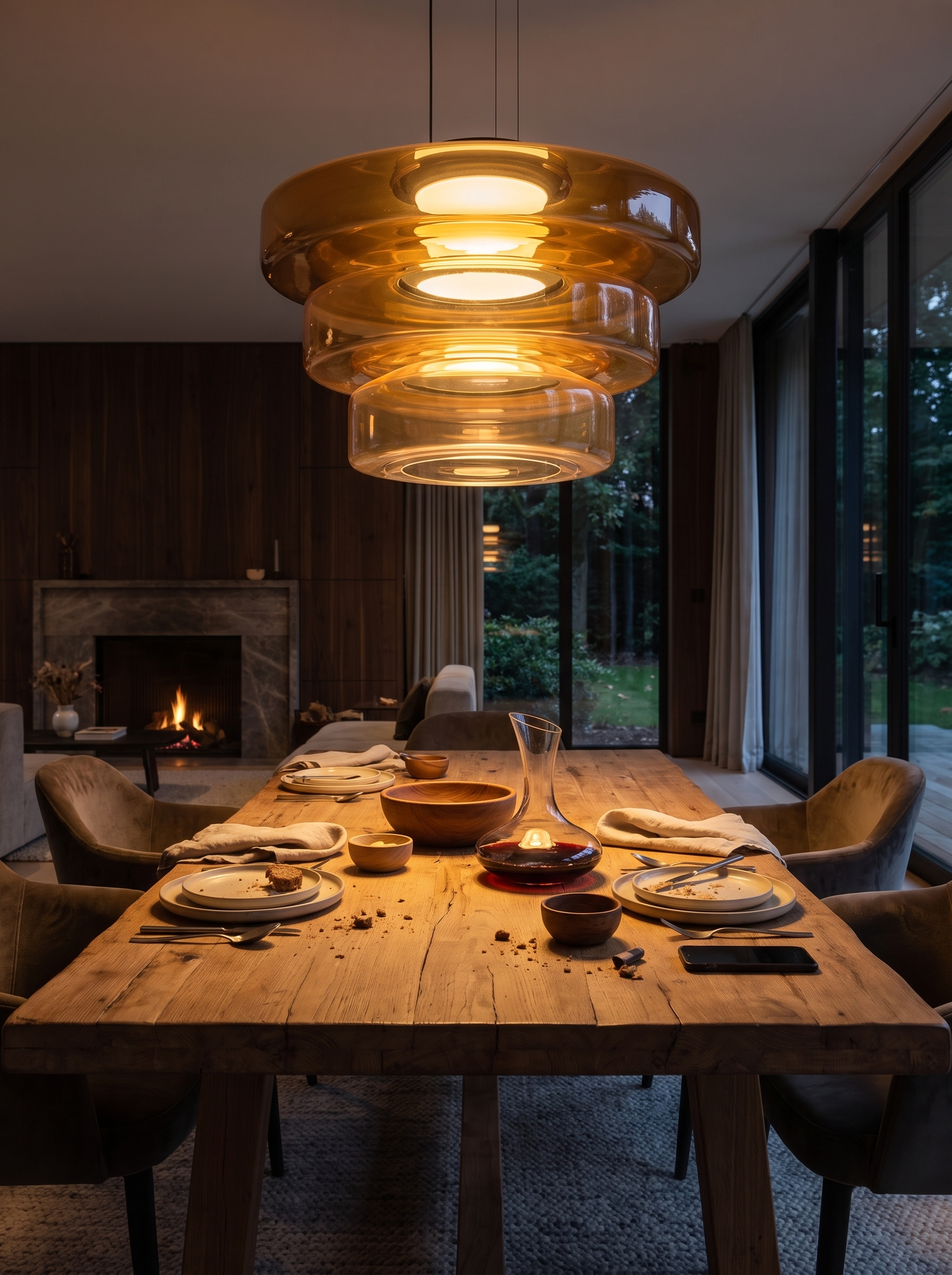 Bauhaus Glass Pendant Light lifestyle 2