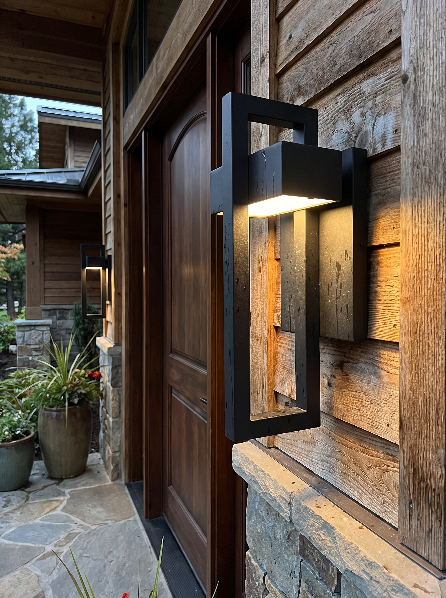 Modern Outdoor Wall Light lifestyle 1