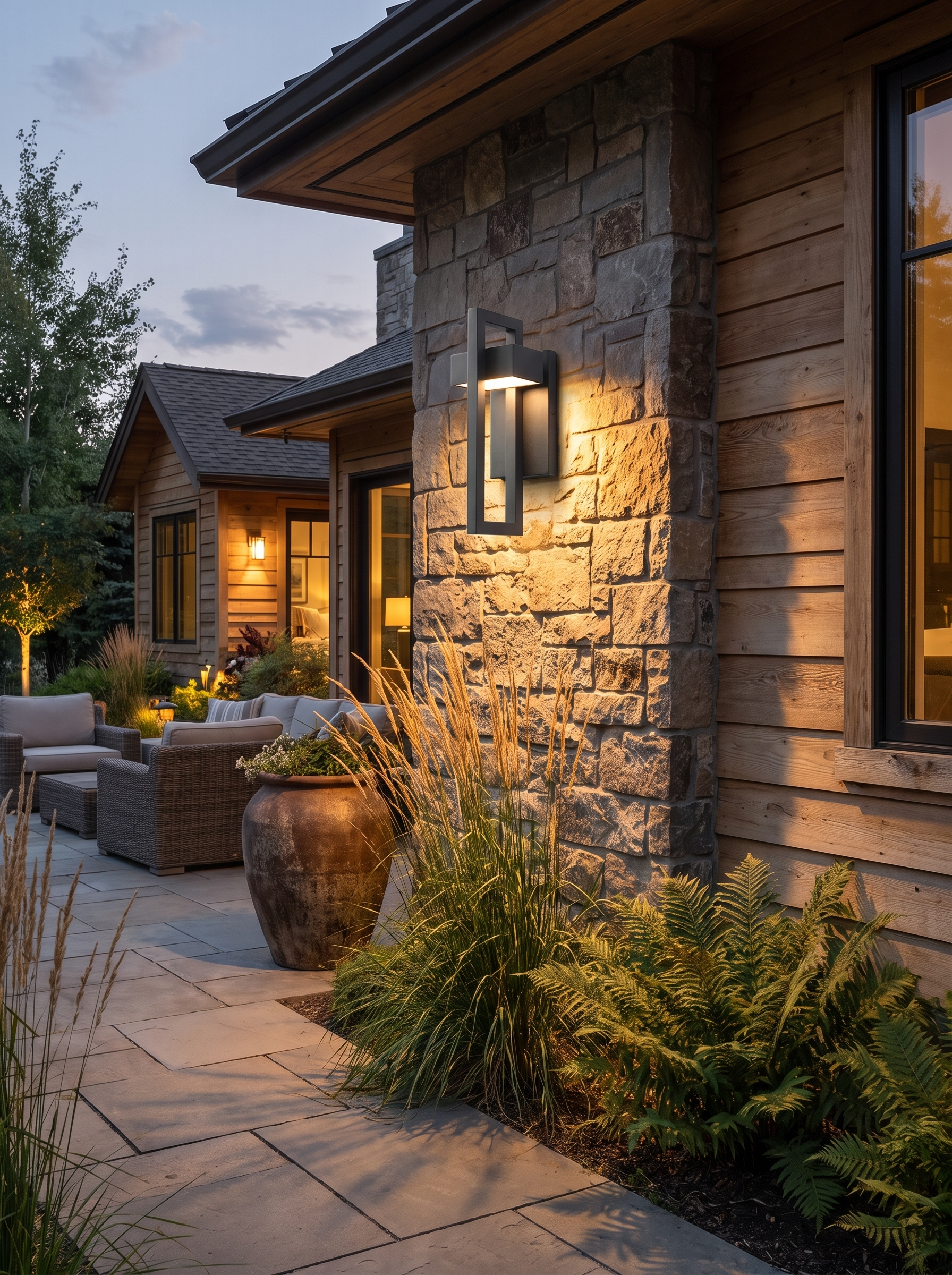 Modern Outdoor Wall Light lifestyle 2