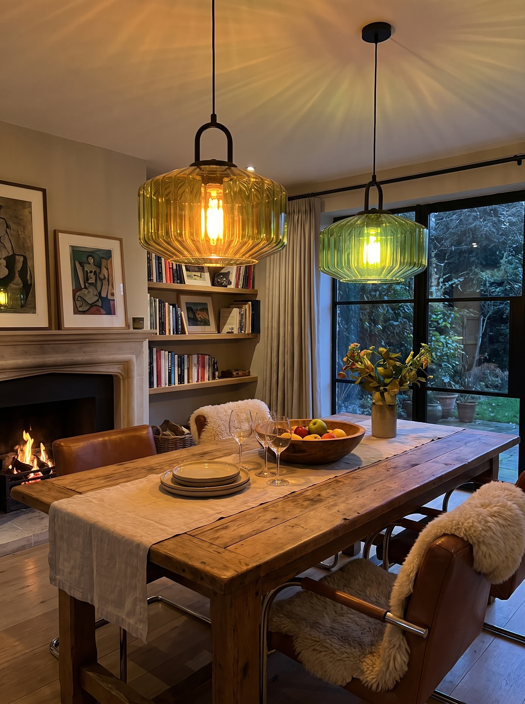 Mireta Glass Pendant Light lifestyle 2