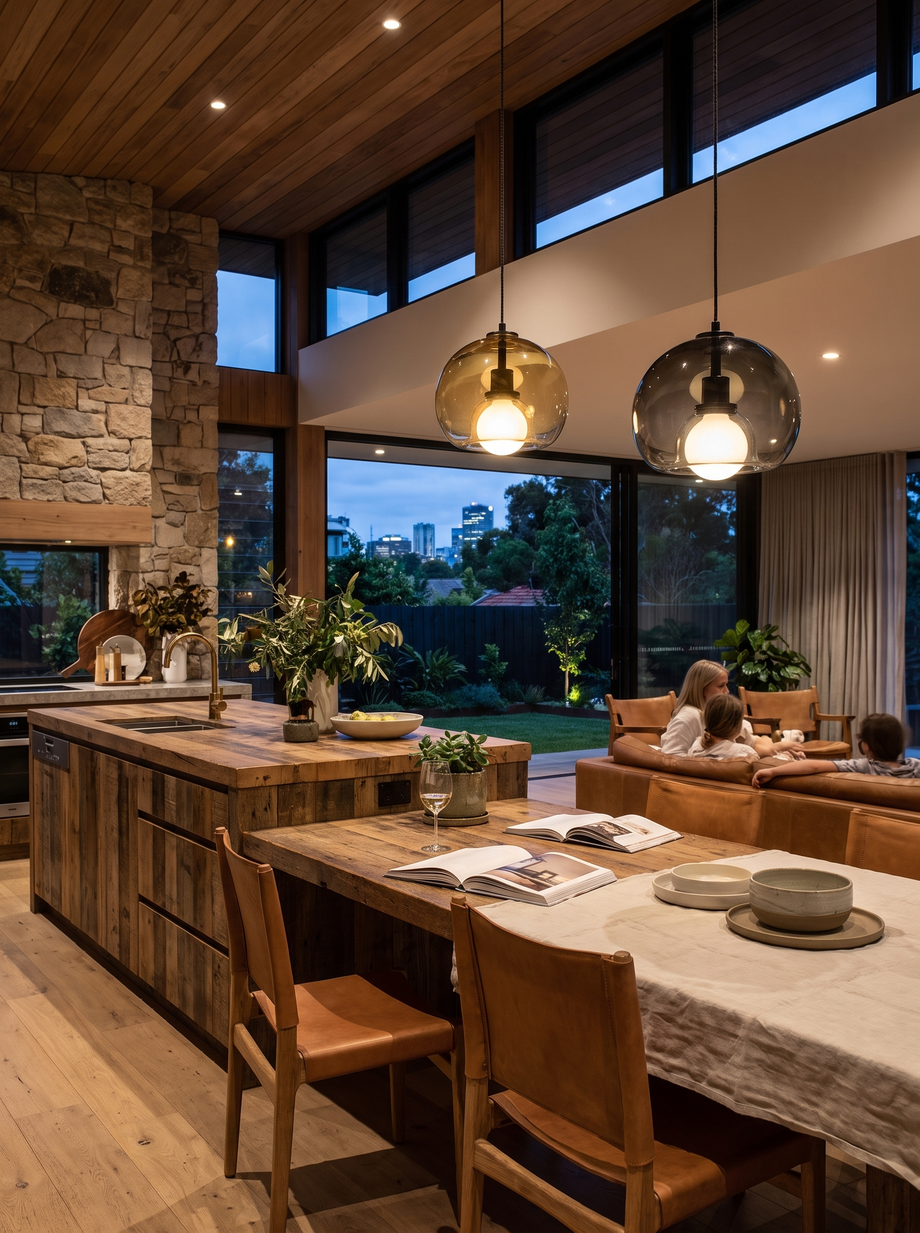 Clyde Glass Pendant Light lifestyle 3