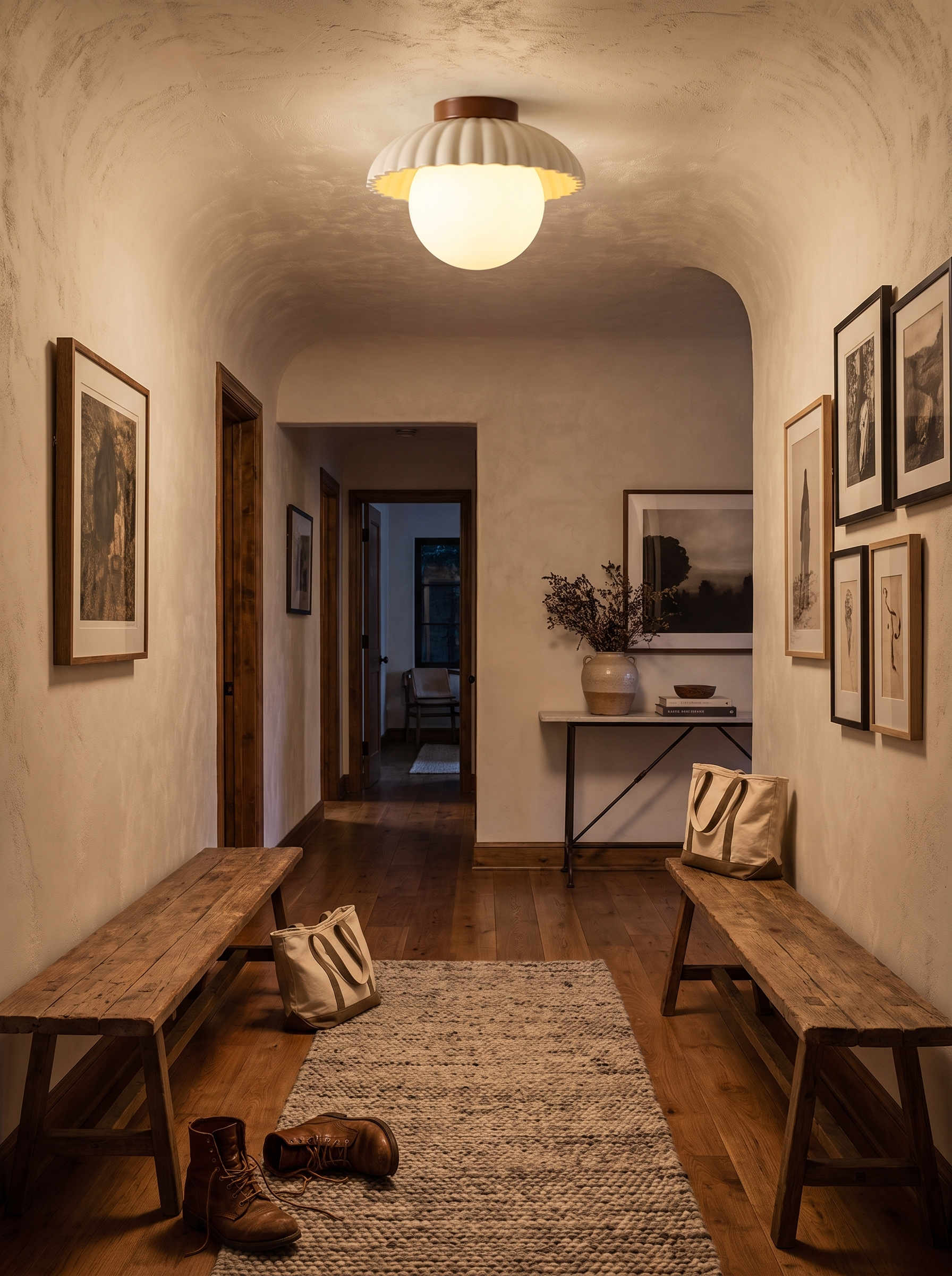 Iron Hallway Ceiling Light lifestyle 3