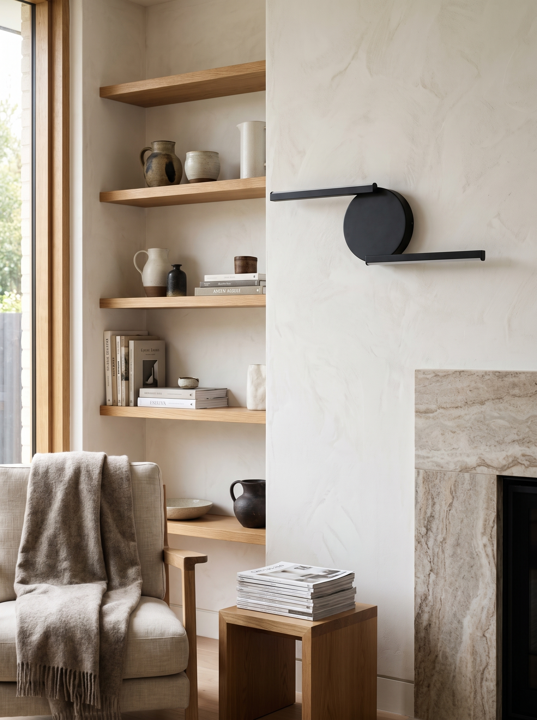 Curves Line LED Wall Light lifestyle image 3