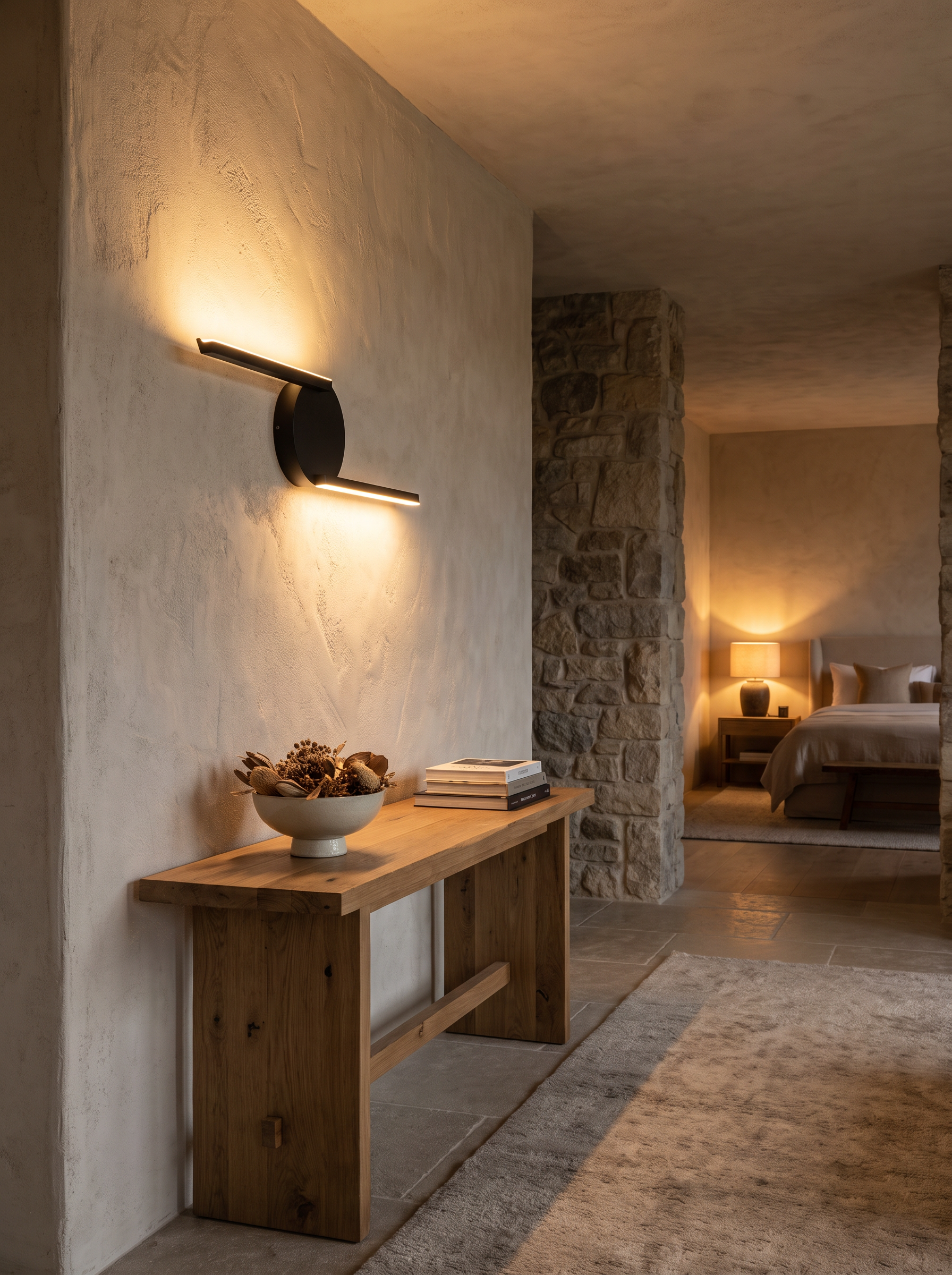Curves Line LED Wall Light lifestyle image 2