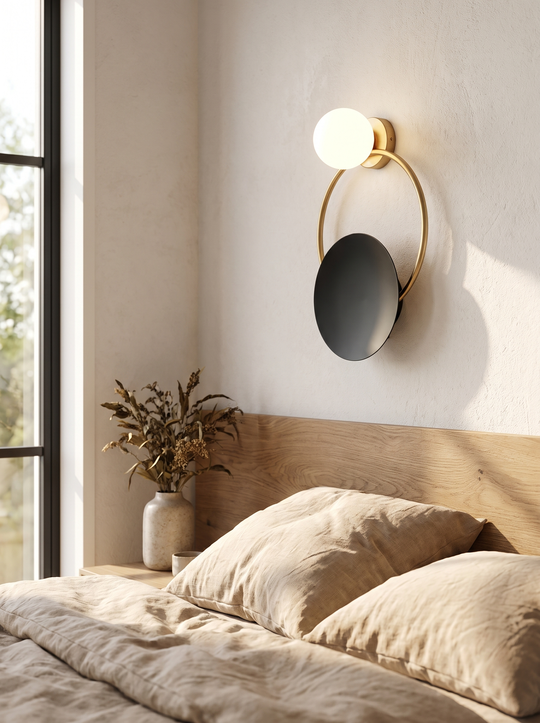 Designer Glass Wall Lamp lifestyle image 2