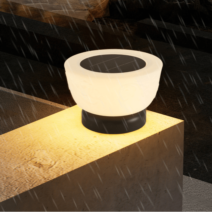 Solar Landing Light, Contemporary LED Solar Pathway Lamp, Weatherproof Ground Light for Garden Paths, Driveways, Borders and Patio Steps