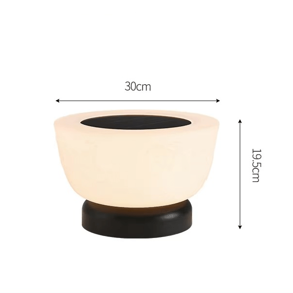 Solar Landing Light, Contemporary LED Solar Pathway Lamp, Weatherproof Ground Light for Garden Paths, Driveways, Borders and Patio Steps