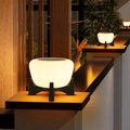 Solar Landing Light, Contemporary LED Solar Pathway Lamp, Weatherproof Ground Light for Garden Paths, Driveways, Borders and Patio Steps
